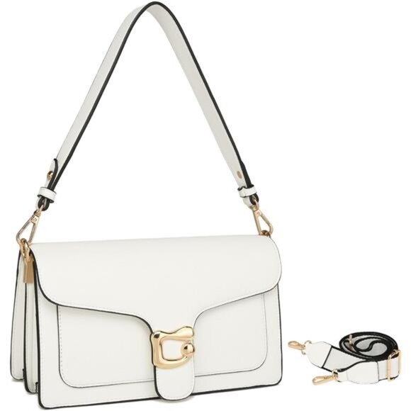 Women Crossbody Bag Small Leather Purse Shoulder Handbag Evening Clutch Trendy - Picture 1 of 7